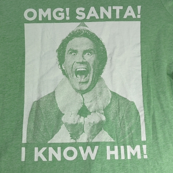 NEW Torrid Green Santa Graphic Tee - Picture 2 of 10